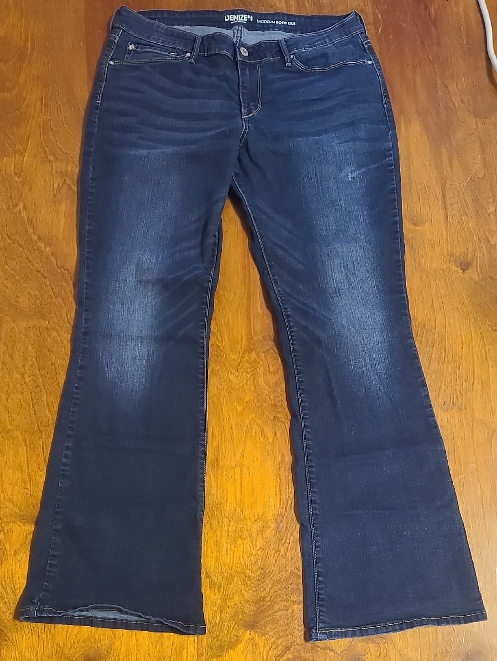 Denizen from Levi's Women's Dark Indigo Flare Jeans